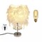 Bedside Lamp Modern Feather Desk Night Light Table Lamp For Bedroom Decor 110V